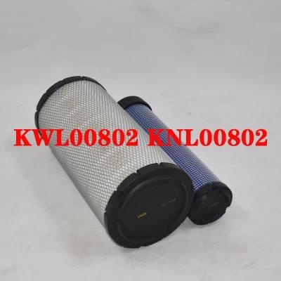 Filtro de aire para excavadora KWL00802 KNL00802