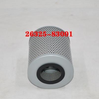Filtro de aceite de excavadora 26325-83001 2632583001