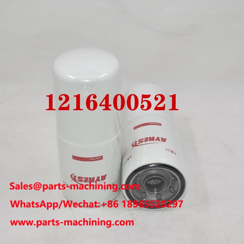 Filtro de aceite de rosca 1216400521 para camión