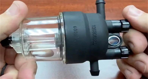 Separador de agua y combustible