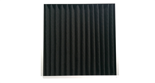 Filtro de tela de carbón